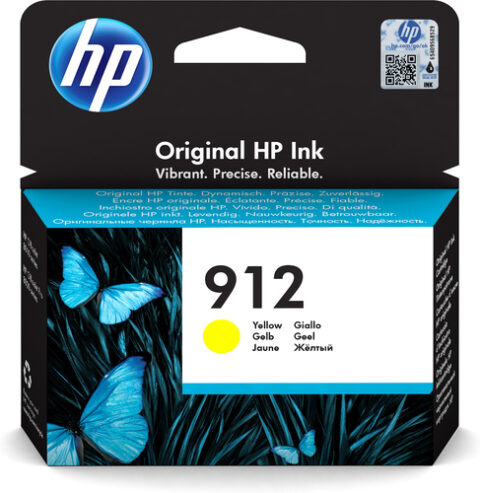 HP # 912 Yellow Original Ink Cartridge HP # 912 Yellow Original Ink Cartridge