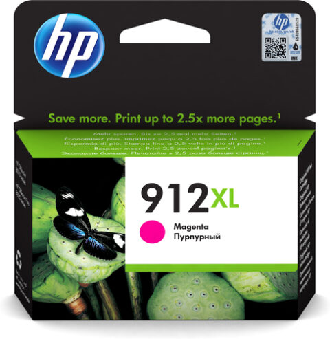 HP 912XL High Yield Magenta Original Ink Cartridge HP 912XL High Yield Magenta Original Ink Cartridge