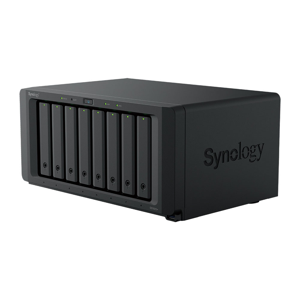 SYNOLOGY DS1825+ AMD CPU, 8GB, 2.5Gbe - DISKLESS