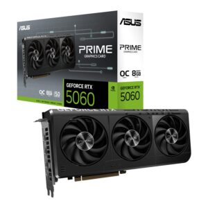 ASUS PRIME GeForce RTX 5060 OC 8GB GDDR7 GPU – SFF-Ready Graphics Card ASUS PRIME GeForce RTX 5060 OC 8GB GDDR7 GPU – SFF-Ready Graphics Card