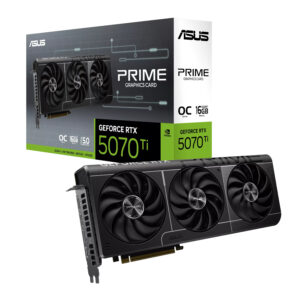 ASUS PRIME GeForce RTX 5070 Ti 16GB GDDR7 OC Edition Graphics Card ASUS PRIME GeForce RTX 5070 Ti 16GB GDDR7 OC Edition Graphics Card