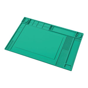 PROSKIT DP-4530 500°C HEAT-RESISTANT SILICONE SOLDERING MAT WITH TOOL AND COMPONENT ORGANISER