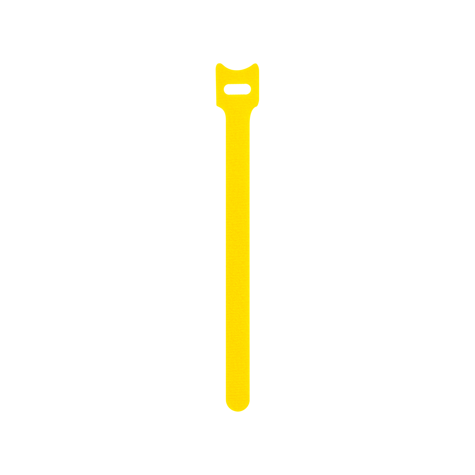 HOOK&LOOP WRAP STRAP 12X200 YELLOW(1PKT OF 100)
