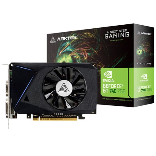 Arktek Nvidia GT740 2GB DDR5 128-bit HDMI / DVI / VGA Graphics Card