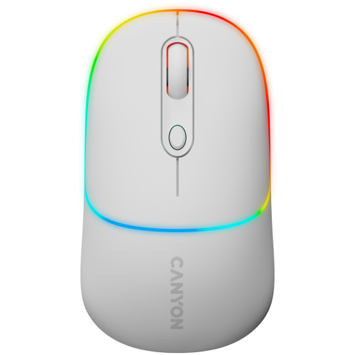 CANYON mouse MW-22 2in1 BT/ Wireless Snow White