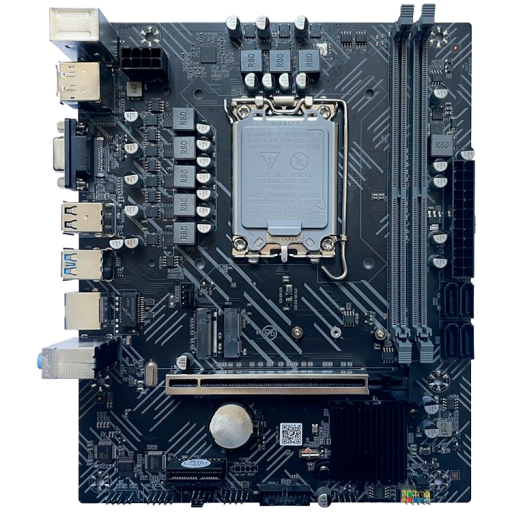 Arktek H610M Intel Chipset LGA1700 Dual Channel DDR4 - Supports Intel® Socket LGA1700 Core™I9/ i7/ i5/ i3 processors