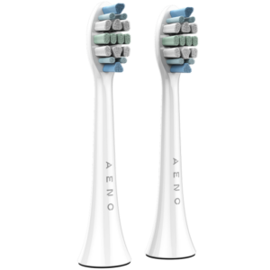 AENO Replacement Toothbrush Heads for DB3/DB4/DB5/DB6, White, 2 pcs