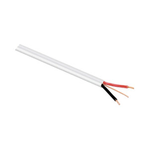 100M FLAT 1.5MM TWIN AND EARTH CABLE COIL – WHITE