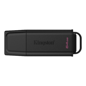 Kingston 64GB Portable USB 3.2 Gen 1 DataTraveler Exodia Black