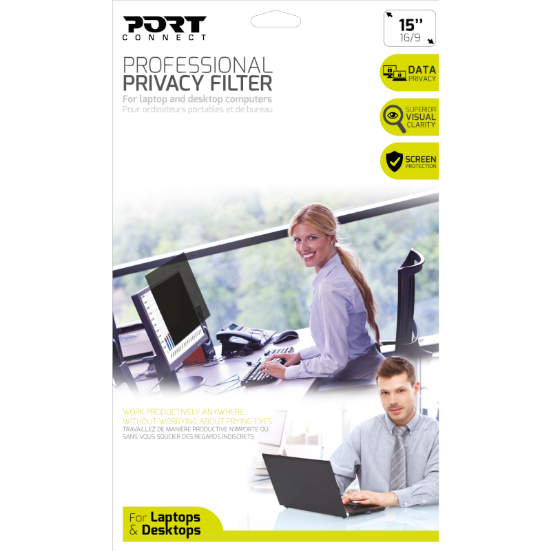Port 2D 15.6" Privacy Filter