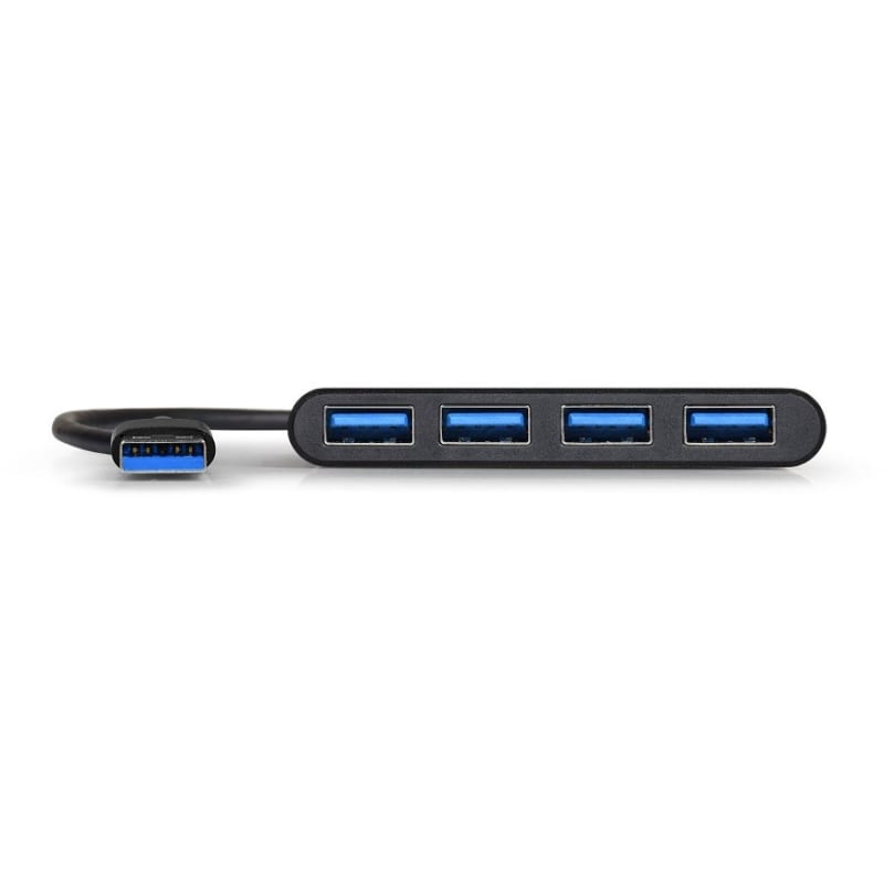 Port USB3.0 Black Plug & Play 4-port Hub - Image 3