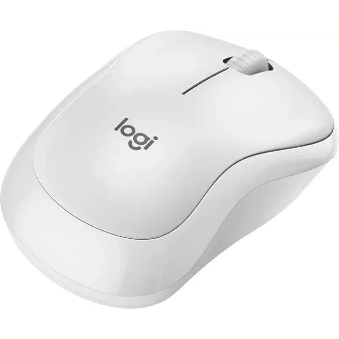 Logitech M240 Silent Bluetooth Ambidextrous White Mouse