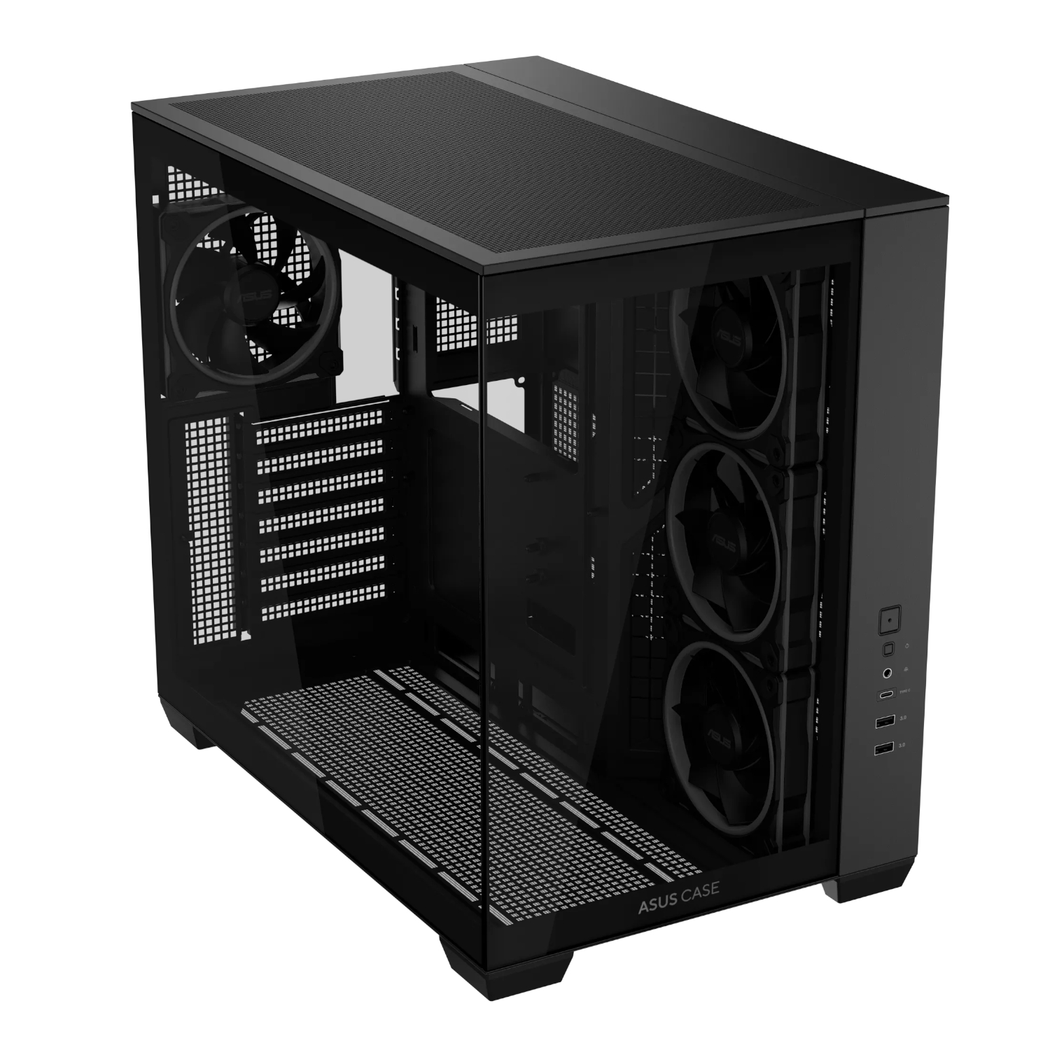 Asus A32 PLUS ARGB ATX Gaming Chassis – Black - Image 2