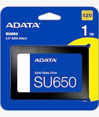 ADATA Ultimate SU650 1TB 2.5'' SATA 6Gb/s Solid State Drive