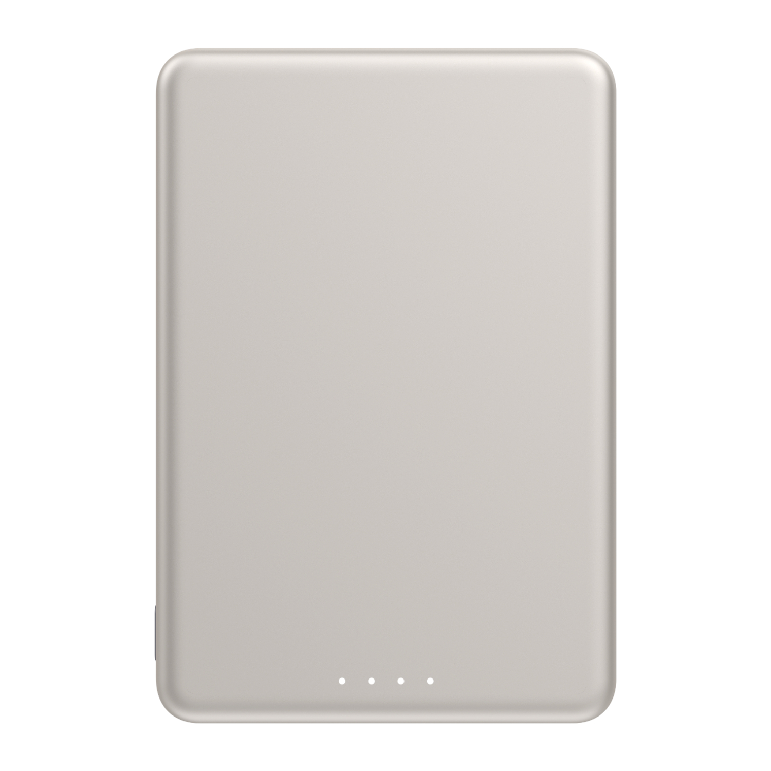 Xiaomi Super Slim Magnetic Power Bank 5000 - Gold - Image 2