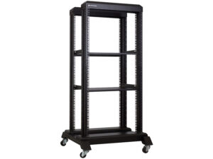 Linkbasic 22U 600 Deep Open Rack & 2 Shelves