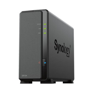 SYNOLOGY DS124 1 BAY, 1GB , 4-CORE - DISKLESS