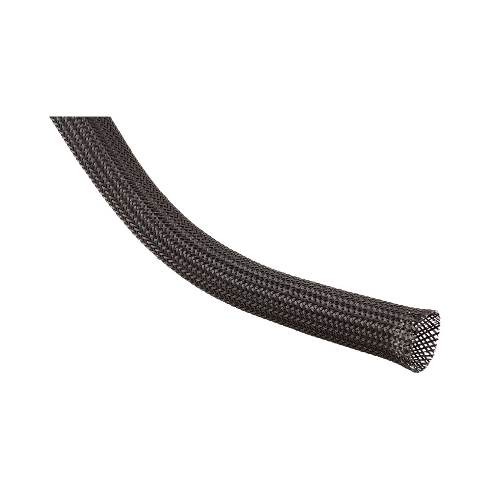 1M CLEAN CUT BRAID 25.4MM BLACK (CCP1.00BK)
