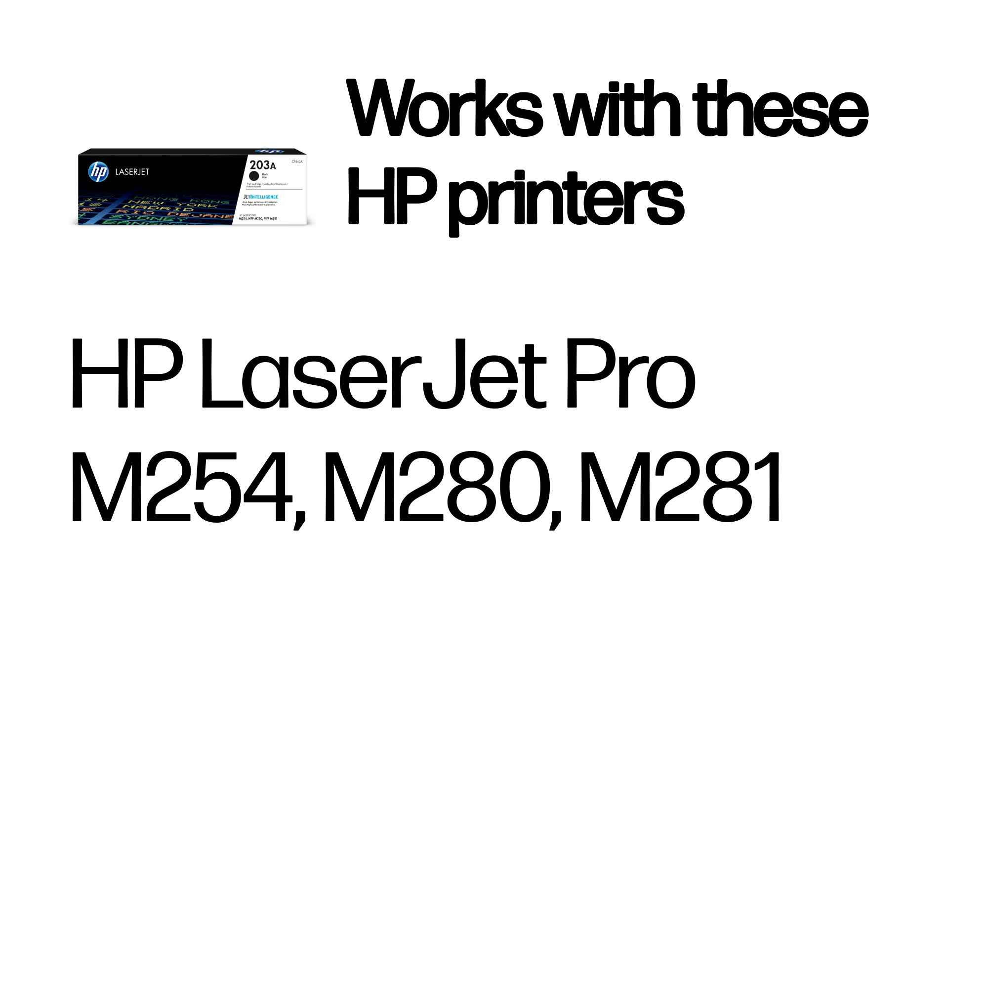 HP 203A Original Black LaserJet Toner Cartridge - Image 2