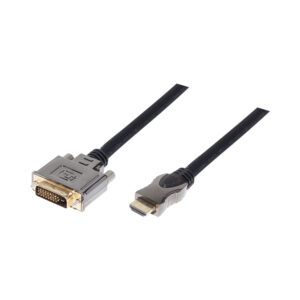 10M DVI TO HDMI METAL HOOD BRAID CABLE(CG483G-10)