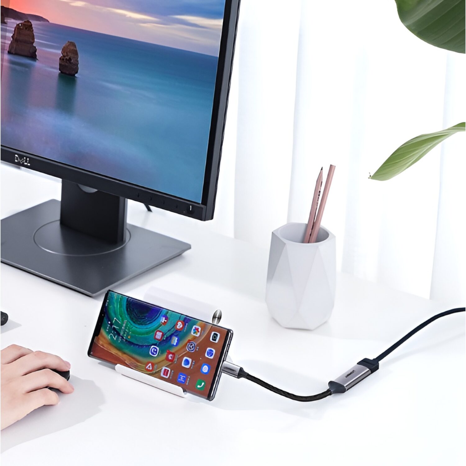 UGREEN Type-C To 4K HDMI Adapter - Silver - Image 6