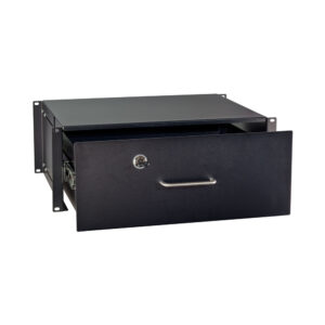 4U 19 INCH RACKMOUNT LOCKABLE DRAWER (350MM DEEP)