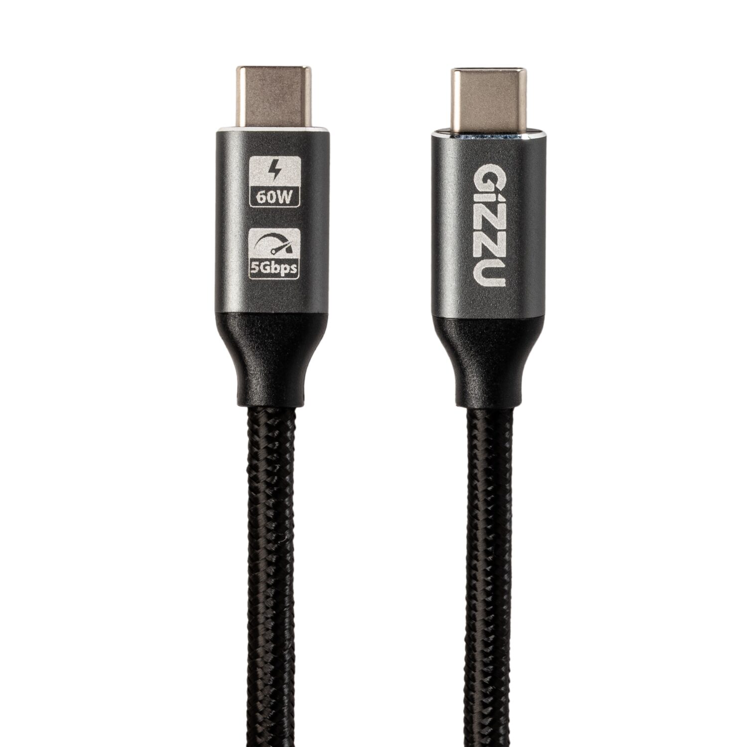GIZZU 60W 5Gbps Type-C 1m Cable - Image 2