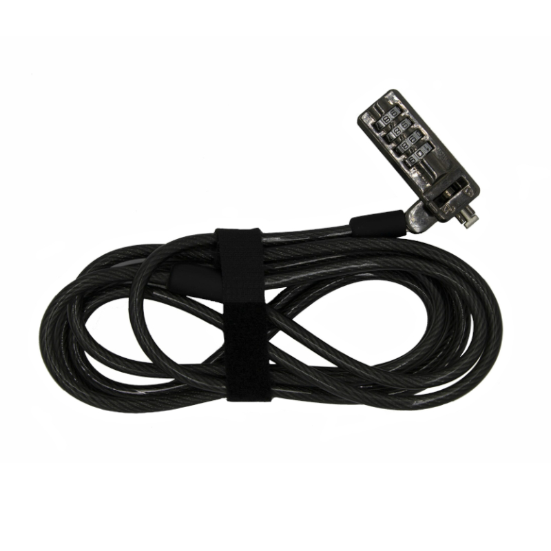 GIZZU 2m Slimline Combination Notebook and Ultrabook Cable Lock - Image 2