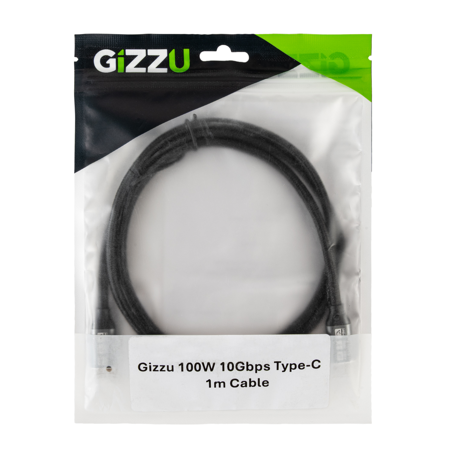 GIZZU 100W 10Gbps Type-C 2m Cable - Image 4