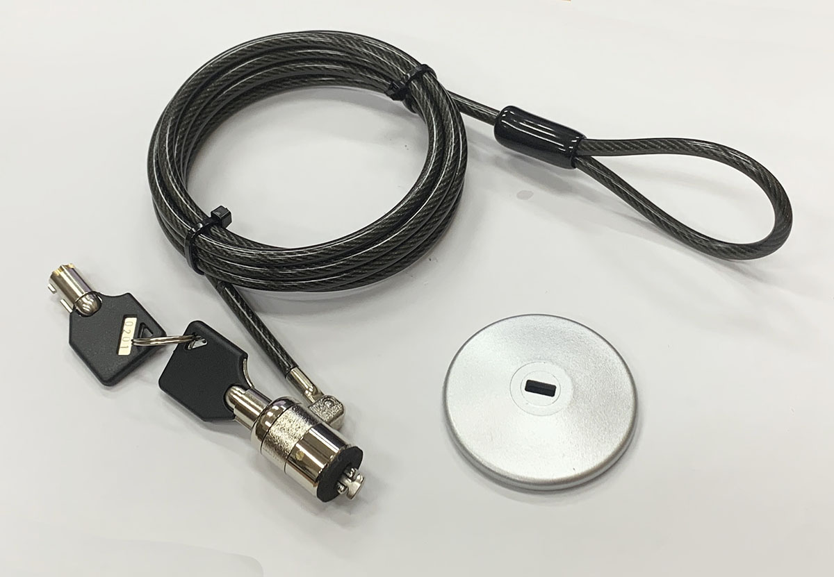 MECER KEY TYPE CABLE LOCK FOR ULTRA SLIM NOTEBOOK