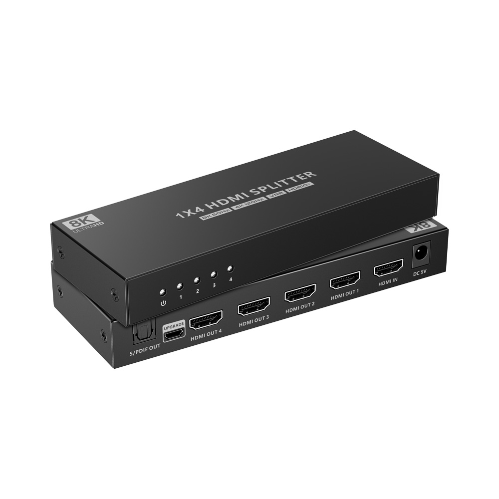 LENKENG 8K HDMI 1X4 SPLITTER