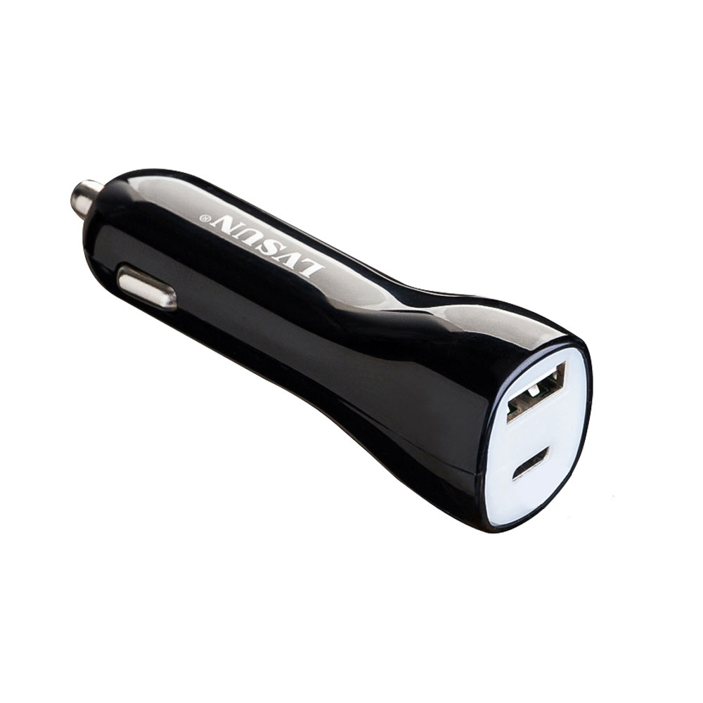 2.4A 45W CAR CHARGER USB TYPE-C LS-CR45-PD