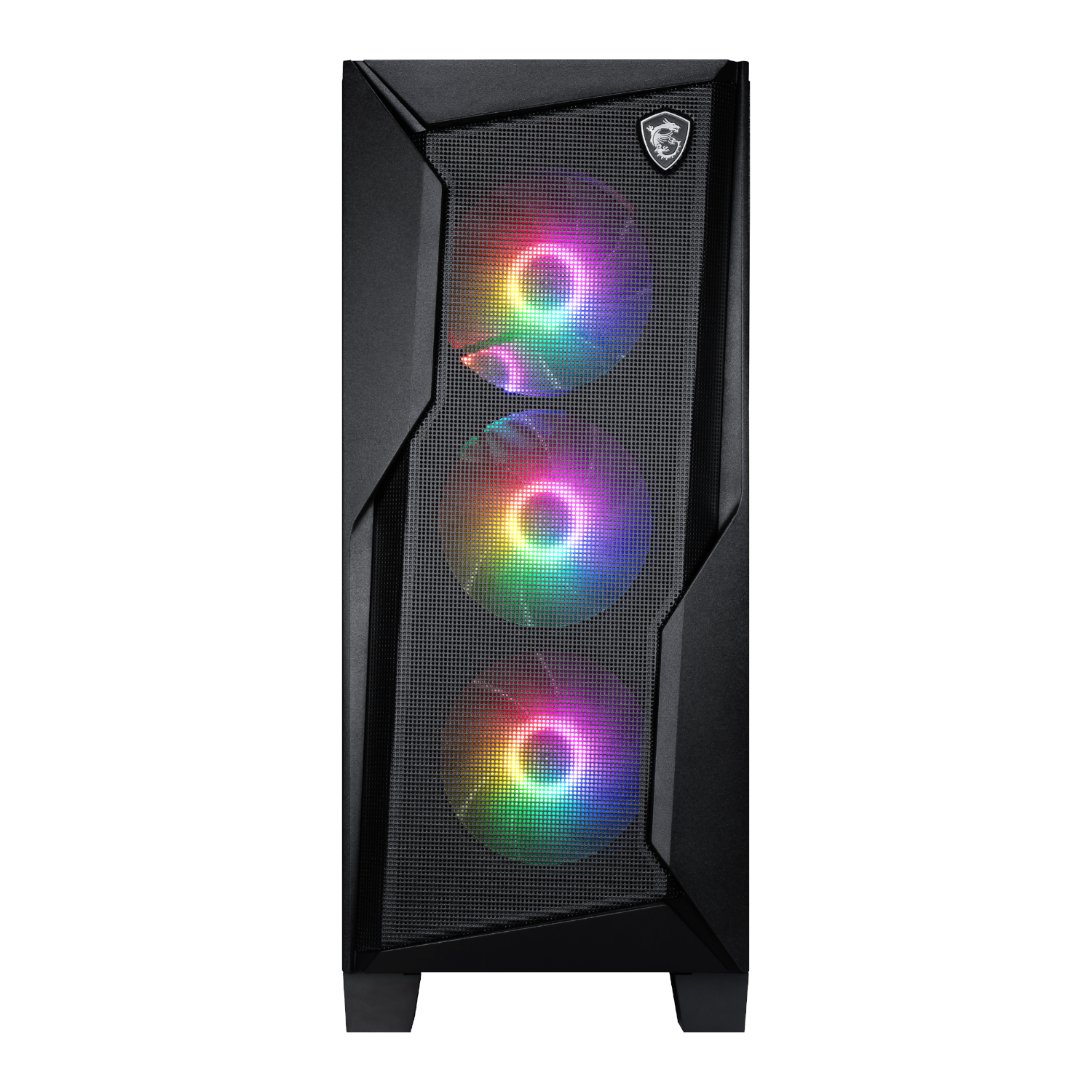 MSI MAG FORGE 130A Airflow ATX Gaming Chassis - Black - Image 2