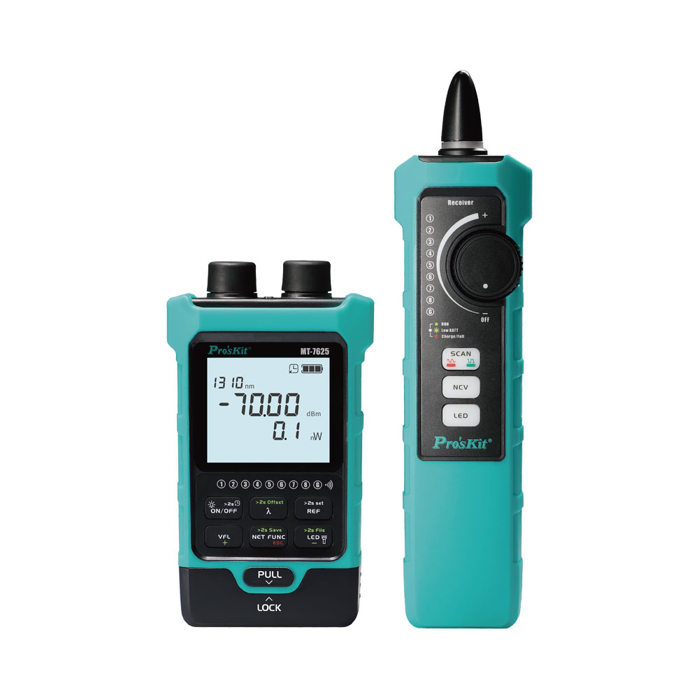 PROSKIT OPTICAL POWER METER & TONE PROBE KITS
