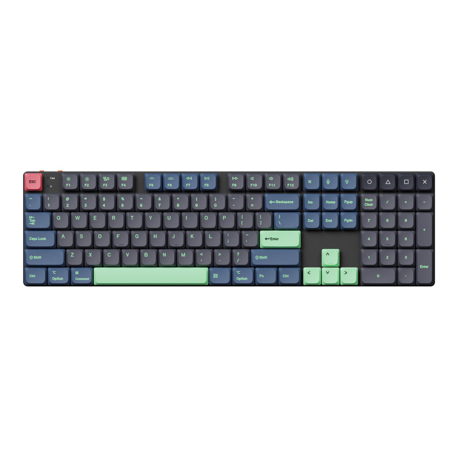 Keychron Low Profile Dye-Sub PBT LSA Full Set Keycap Set – Hacker Edition (133 Keys, PBT, Low Profile) - Image 3