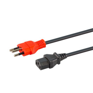 1.8M PARTIALLY DEDICATED NEW 3PIN-SA TO IEC FEMALE