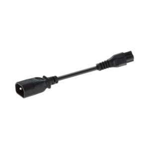 15CM CLOVER T0 IEC MALE {C14}POWER ADAPTER