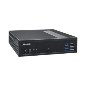 SHUTTLE XPC SLIM DL30N INTEL N100 PROCESSOR, FANLESS 1-LITRE PC SUITABLE FOR 24/7 OPERATION