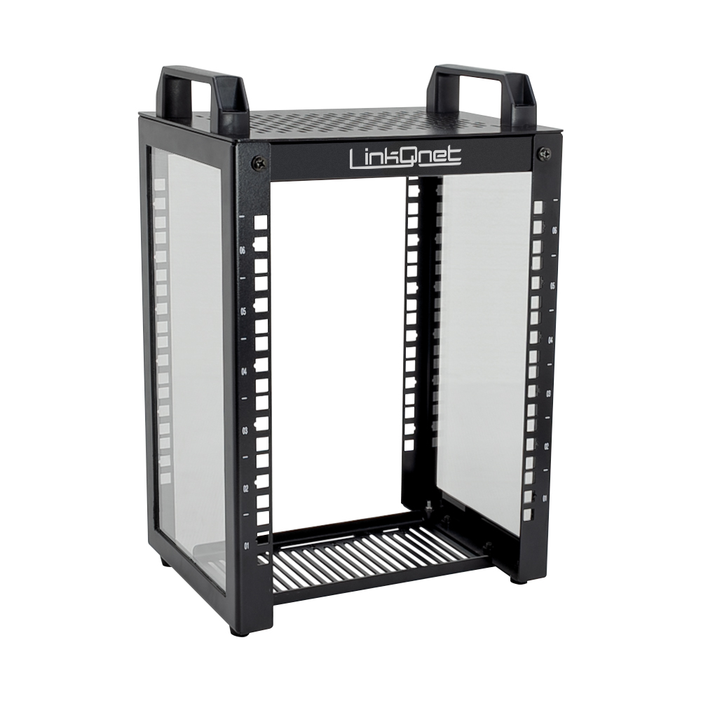 LINKQNET 9U 10-INCH 280X200 MINI OPEN RACK
