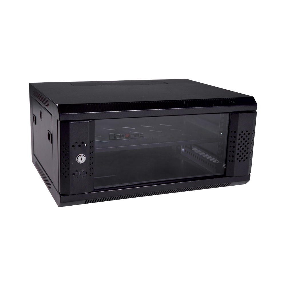 4U SINGLE SEC 600X450MM,1SHELF,FLAT PACK
