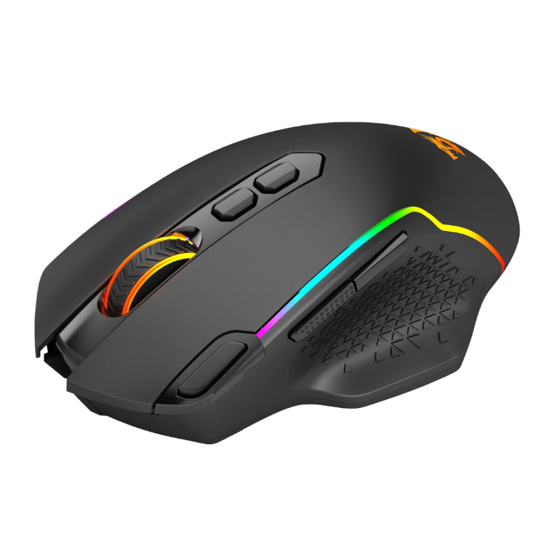 REDRAGON Taipan Pro 10000DPI RGB Wireless Gaming Mouse - Black - Image 3