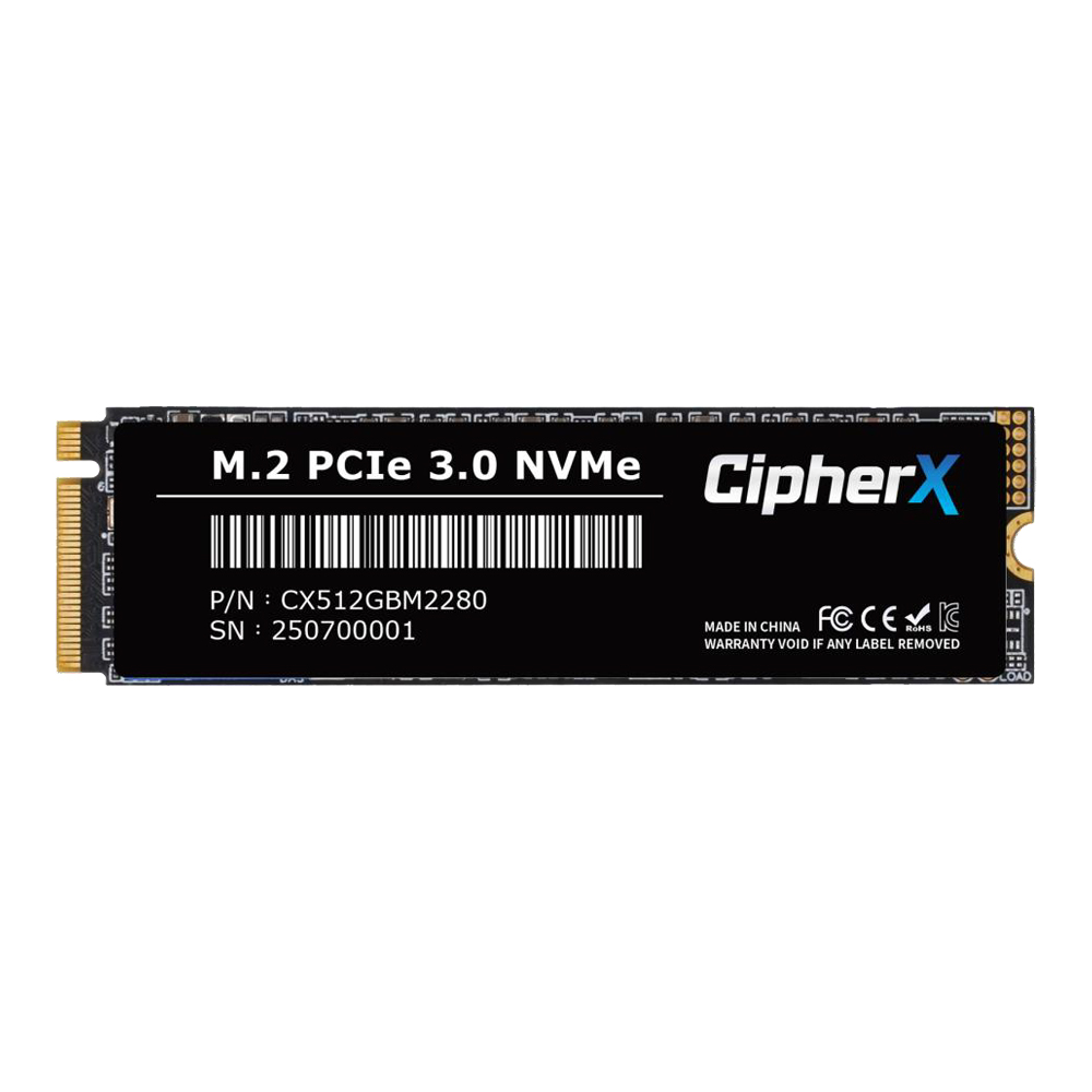 CIPHERX PRO 330 512GB M.2 2280 NVME SSD (CX512GBM2280)