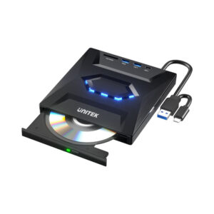 UNITEK 5-IN-1 EXTERNAL OPTICAL DRIVE(T1037A01)