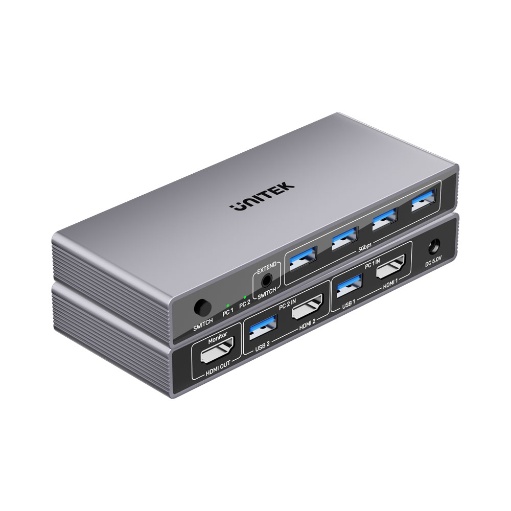 UNITEK V1309A 4K HDMI 4-PORT USB3.2 GEN1 5GBPS KVM SWITCH