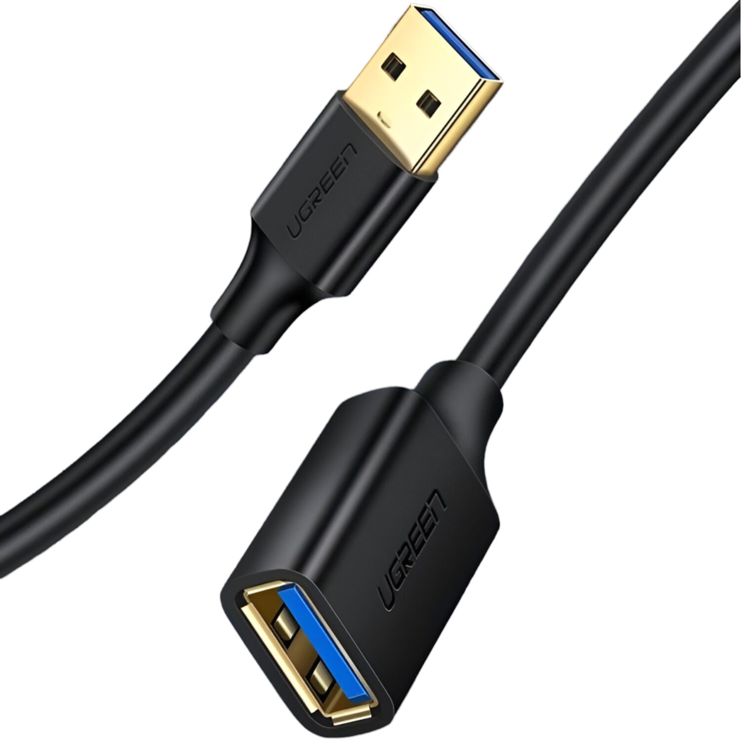 UGREEN USB 3.0 Extension Cable – Male to Female, 5Gbps Data Transfer - 1m - Image 2