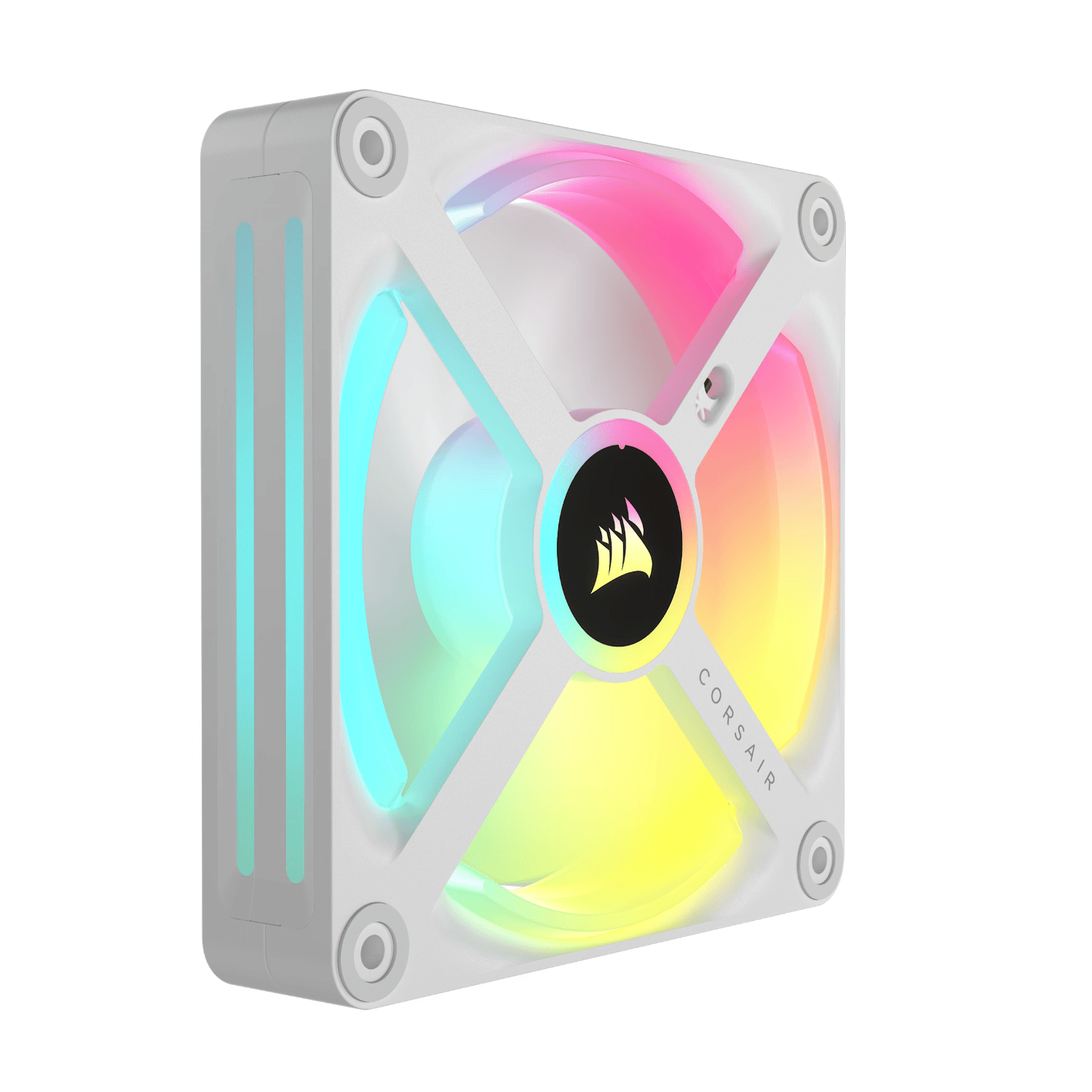 Corsair iCUE LINK QX120 RGB 120mm PWM PC Fan Expansion Kit - White - Image 3