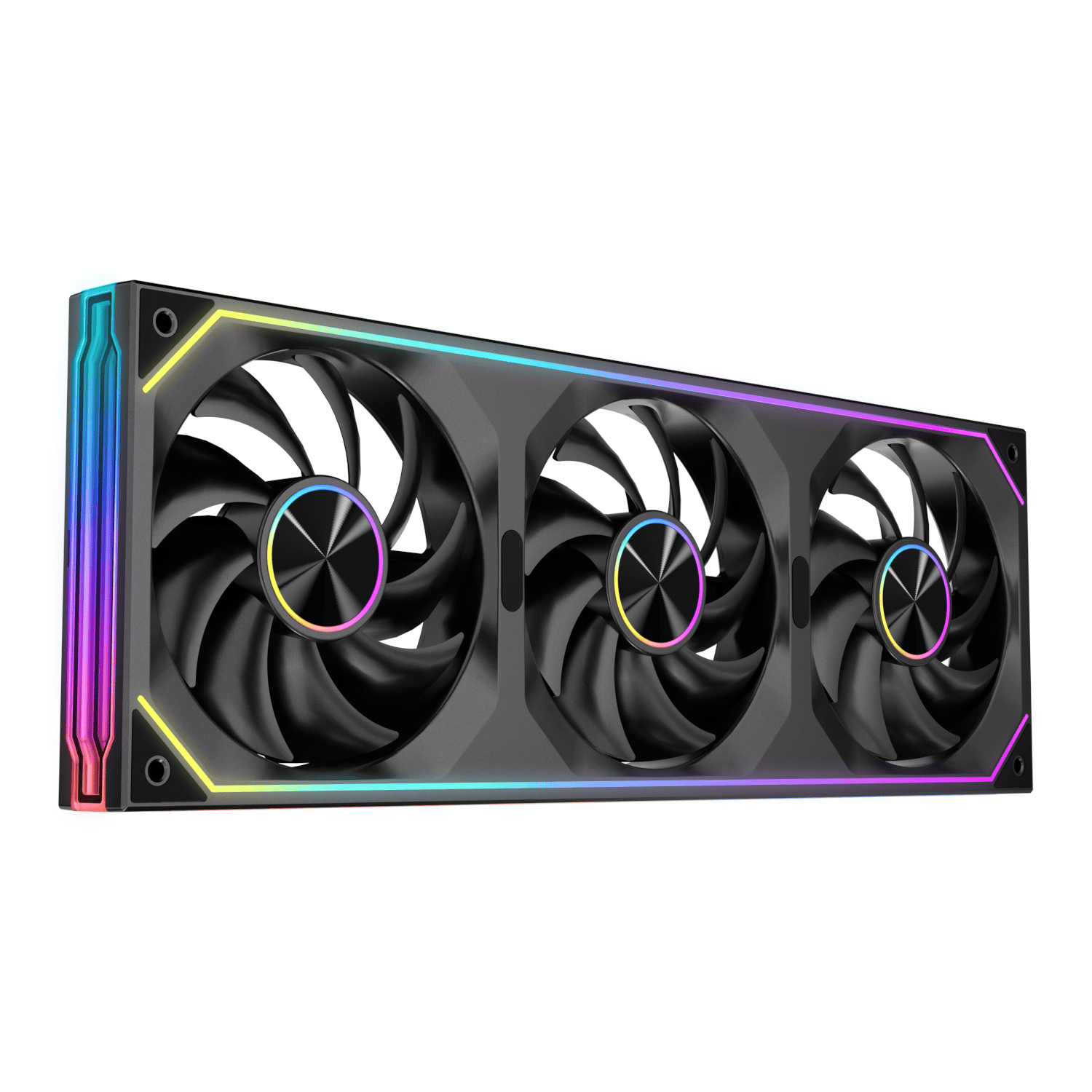 Antec INFINITY MATRIX PWM 360mm ARGB Case Fan Single Frame - Black - Image 3
